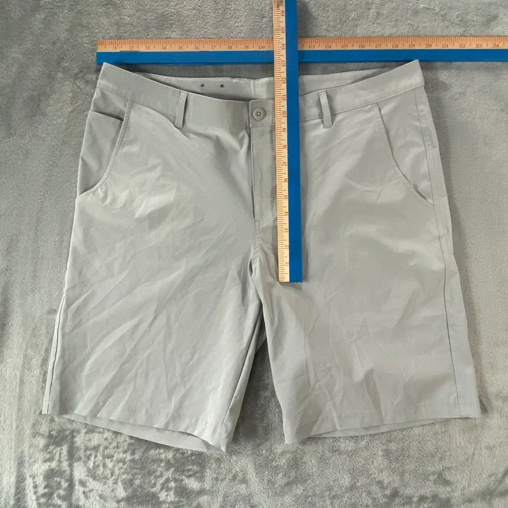 COLUMBIA PFG Fishing Shorts Mens 38‎ Gray Performance Outdoor Utility Summer